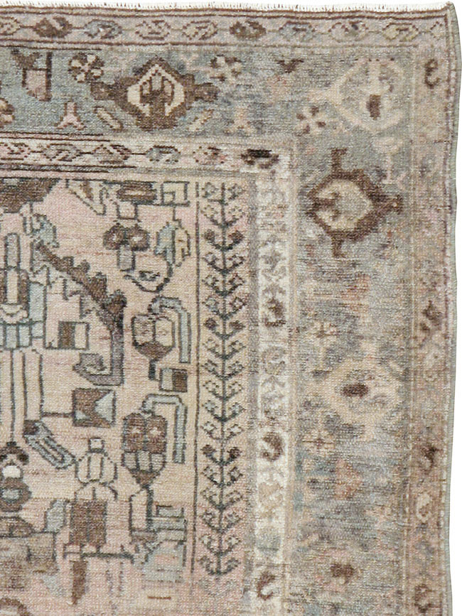 Vintage Persian Malayer Rug, No.21660 - Gsblank