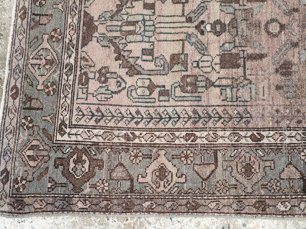 Vintage Persian Malayer Rug, No.21660 - Gsblank