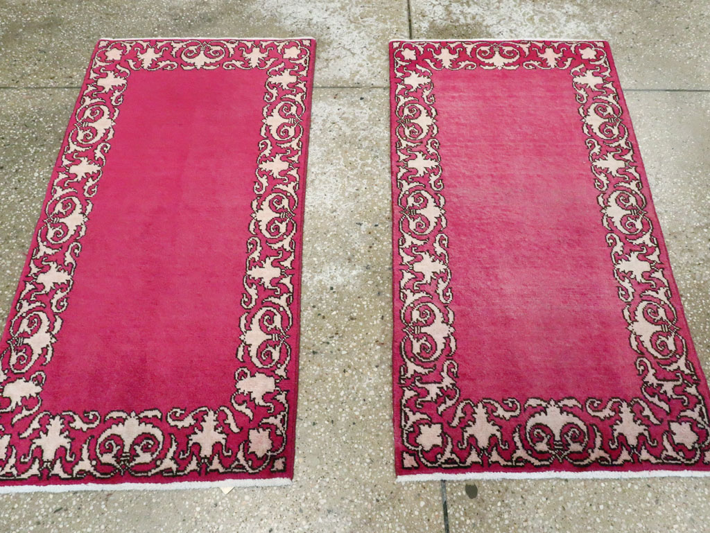 Vintage Persian Tabriz Rug (Pair: 1 of 2), No.21665 - Gsblank