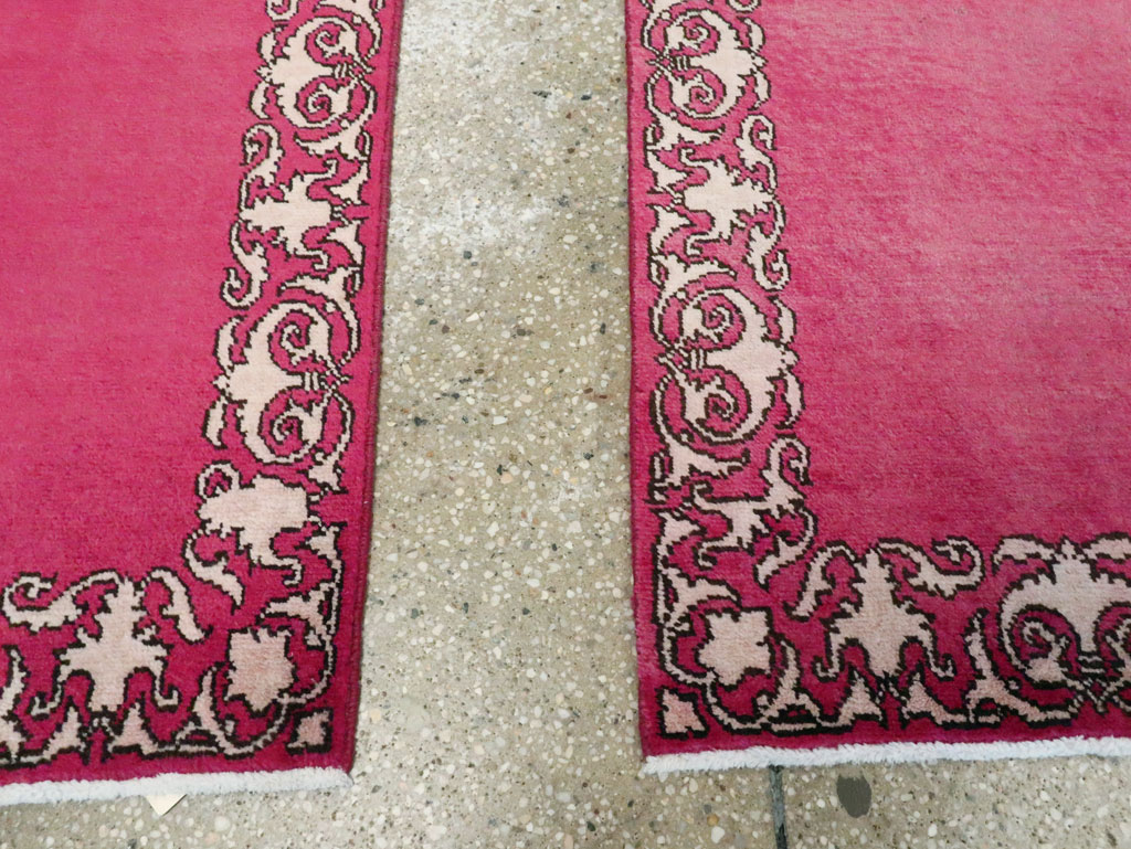 Vintage Persian Tabriz Rug (Pair: 1 of 2), No.21665 - Gsblank