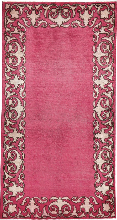 Vintage Persian Tabriz Rug (Pair: 2 of 2), No.21666 - Gsblank