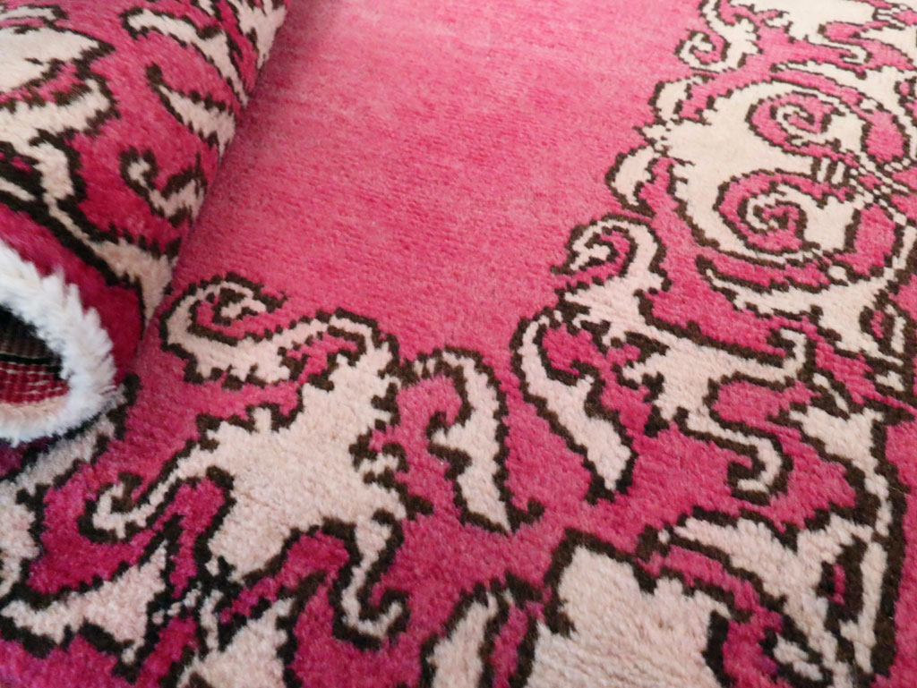 Vintage Persian Tabriz Rug (Pair: 2 of 2), No.21666 - Gsblank