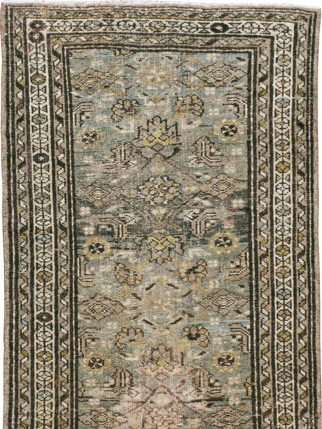 Vintage Persian Malayer Runner, No.21671 - Gsblank