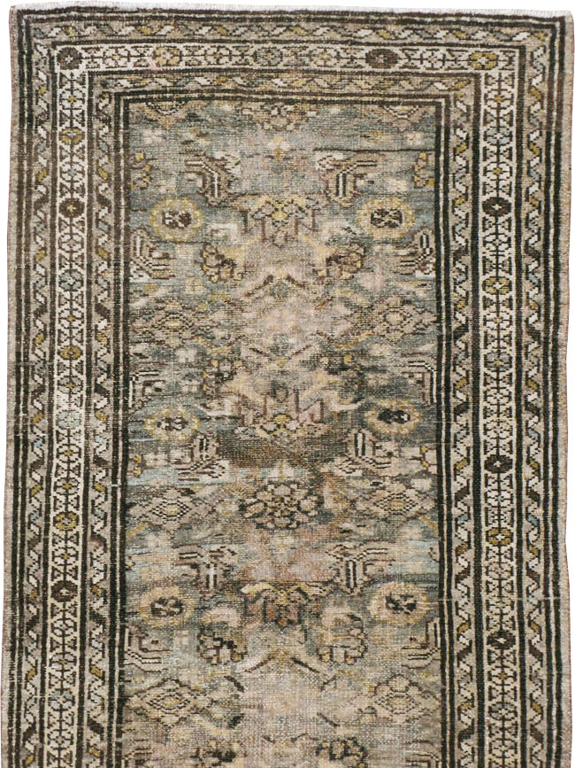 Vintage Persian Malayer Runner, No.21671 - Gsblank