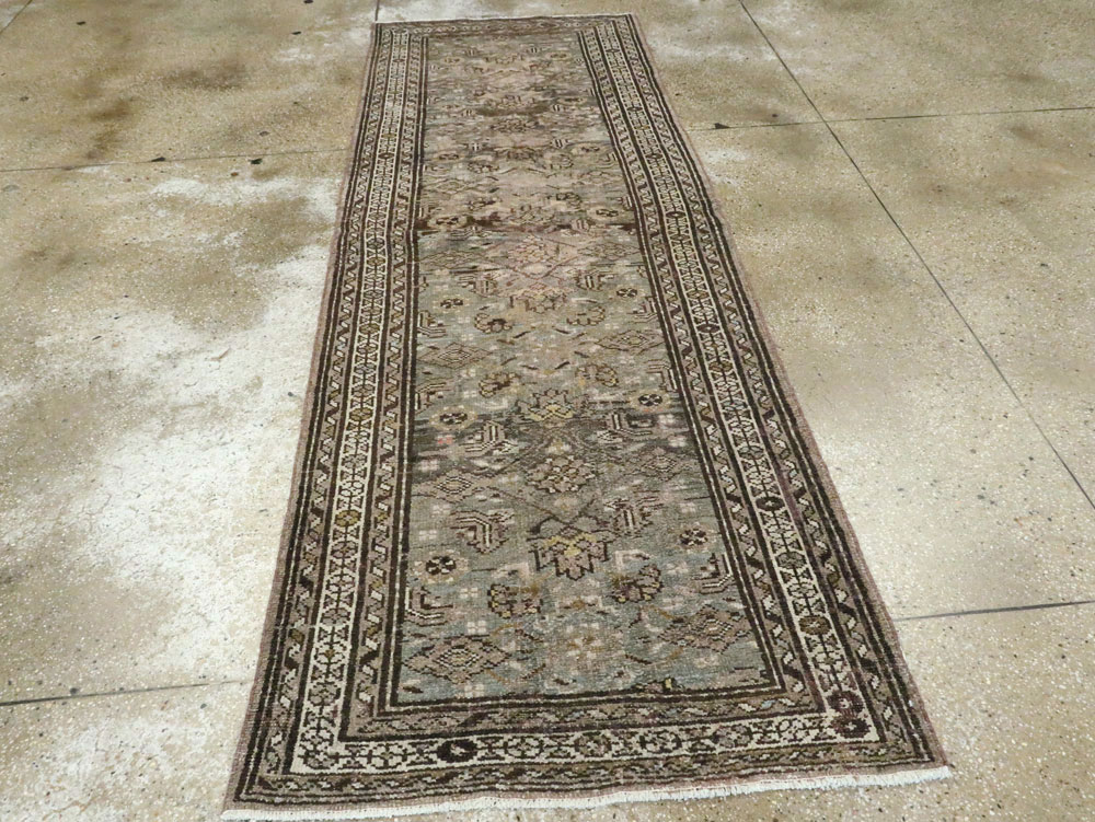 Vintage Persian Malayer Runner, No.21671 - Gsblank