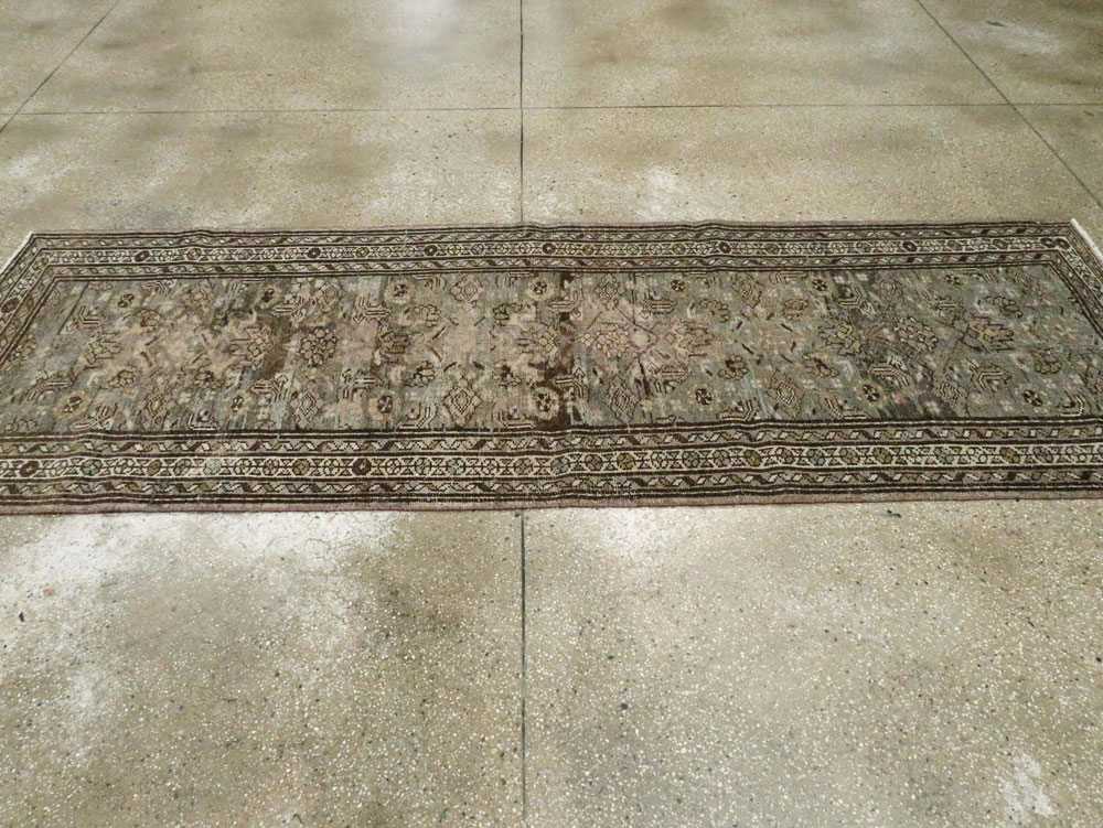Vintage Persian Malayer Runner, No.21671 - Gsblank