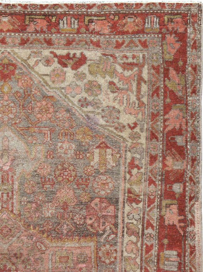 Vintage Persian Kurdish Rug, No.21673 - Gsblank