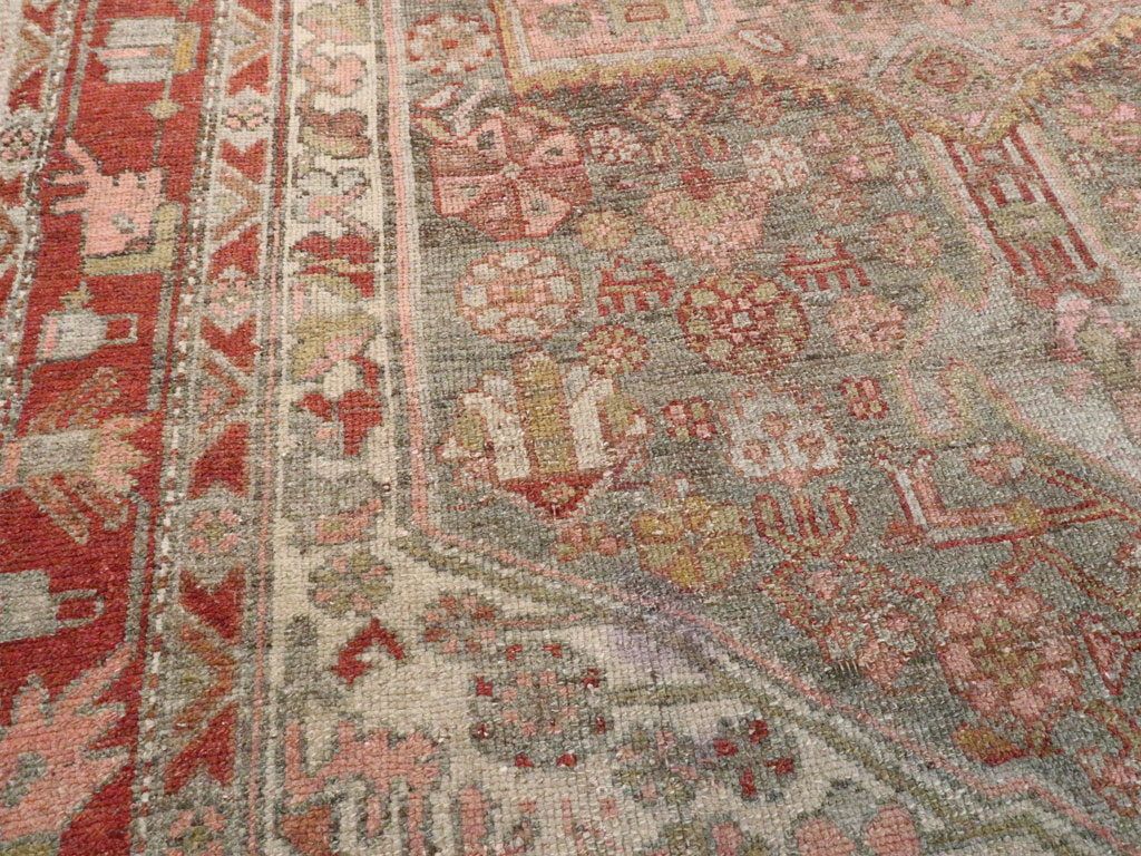 Vintage Persian Kurdish Rug, No.21673 - Gsblank