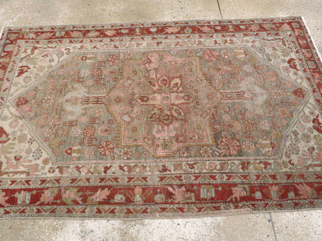 Vintage Persian Kurdish Rug, No.21673 - Gsblank