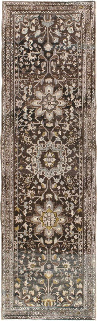 Vintage Persian Malayer Runner, No.21675 - Gsblank
