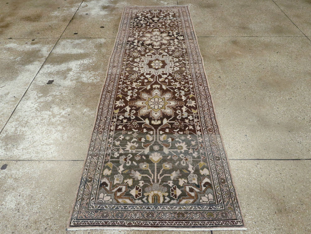 Vintage Persian Malayer Runner, No.21675 - Gsblank