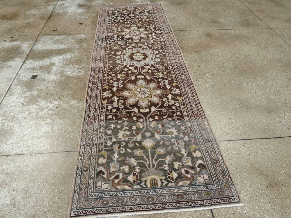 Vintage Persian Malayer Runner, No.21675 - Gsblank