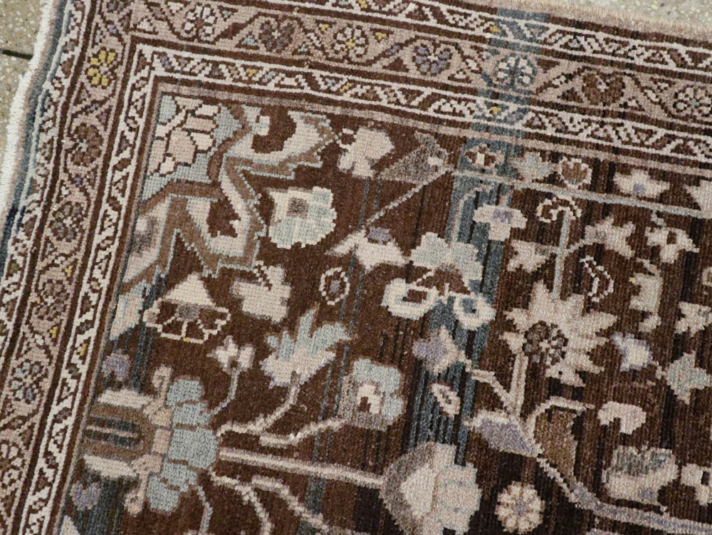 Vintage Persian Malayer Runner, No.21675 - Gsblank