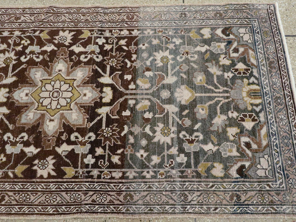 Vintage Persian Malayer Runner, No.21675 - Gsblank