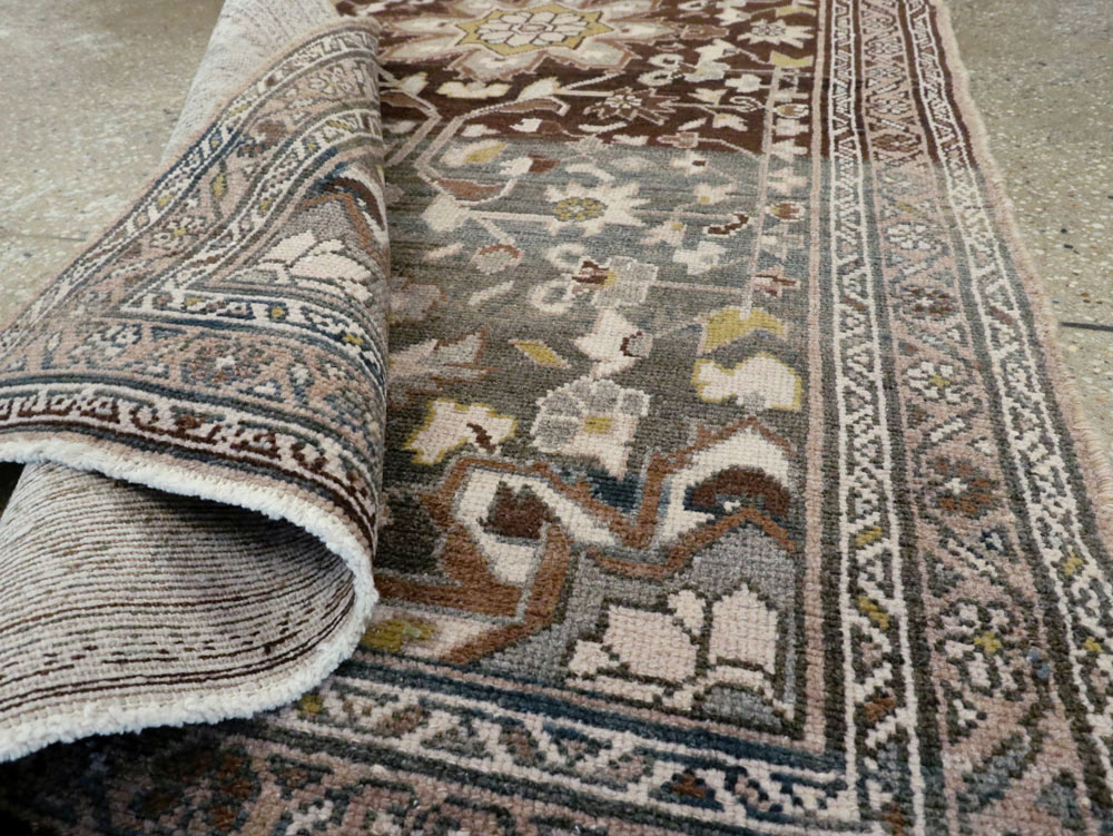 Vintage Persian Malayer Runner, No.21675 - Gsblank