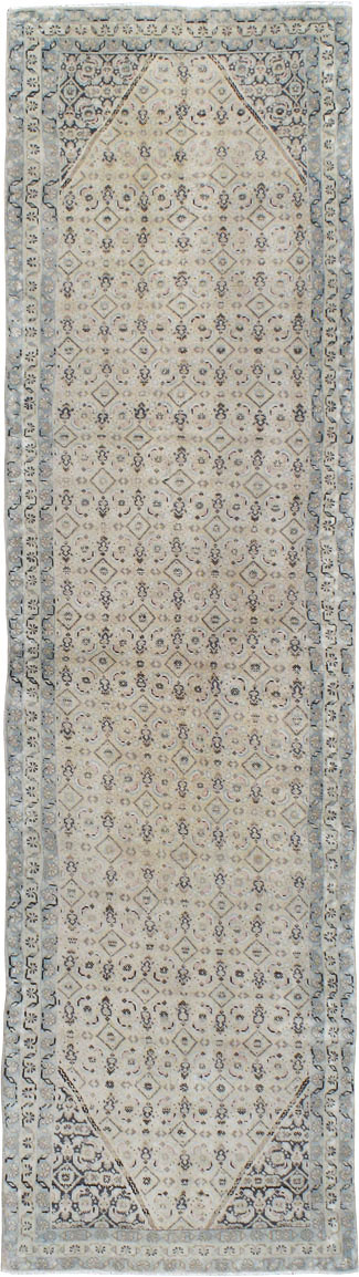 Vintage Persian Tabriz Runner, No.21676 - Gsblank