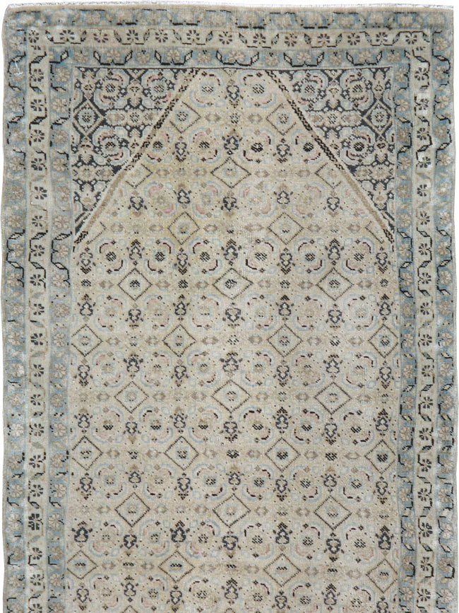 Vintage Persian Tabriz Runner, No.21676 - Gsblank