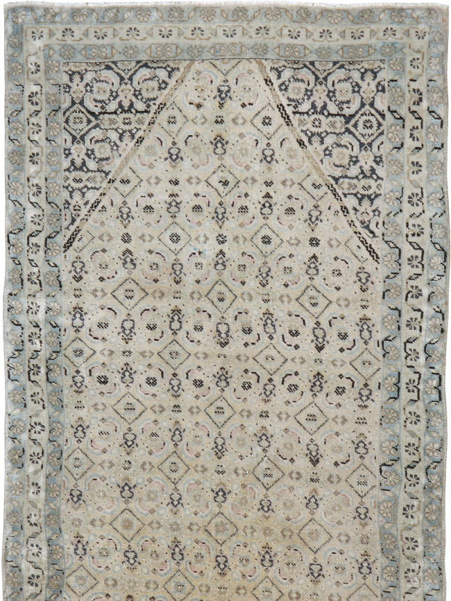 Vintage Persian Tabriz Runner, No.21676 - Gsblank