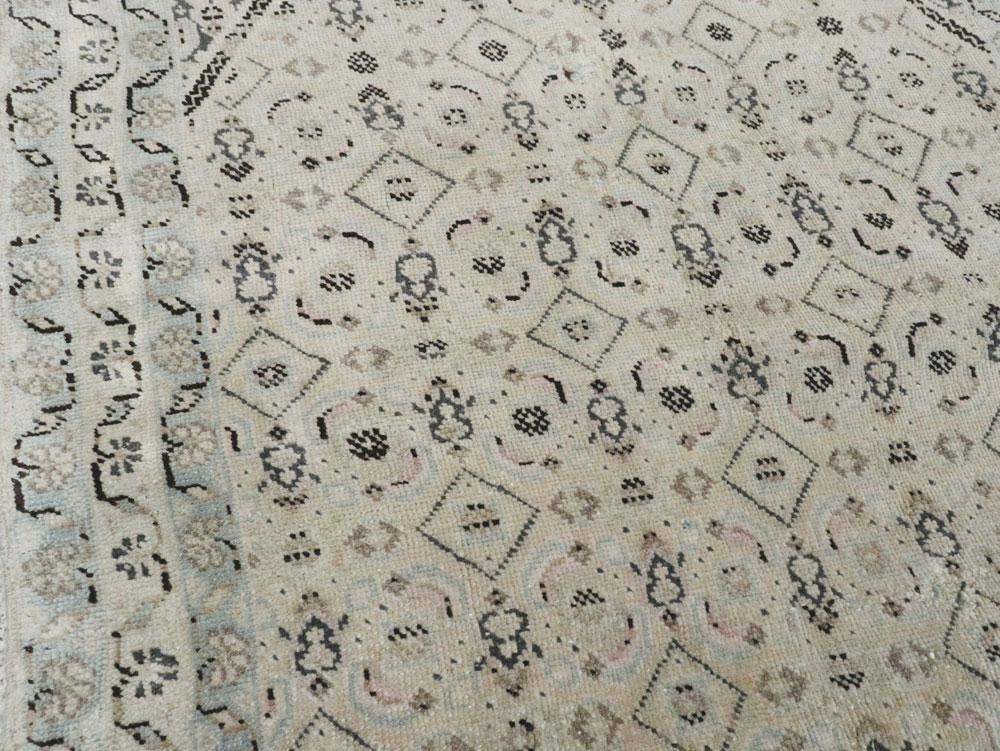 Vintage Persian Tabriz Runner, No.21676 - Gsblank