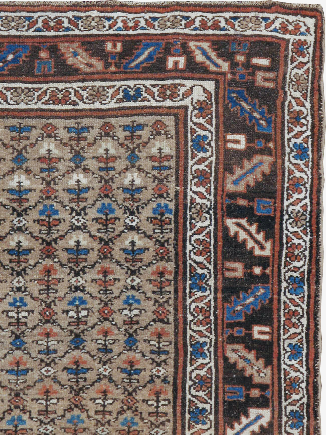 Antique Persian Kurdish Rug, No.21689 - Gsblank