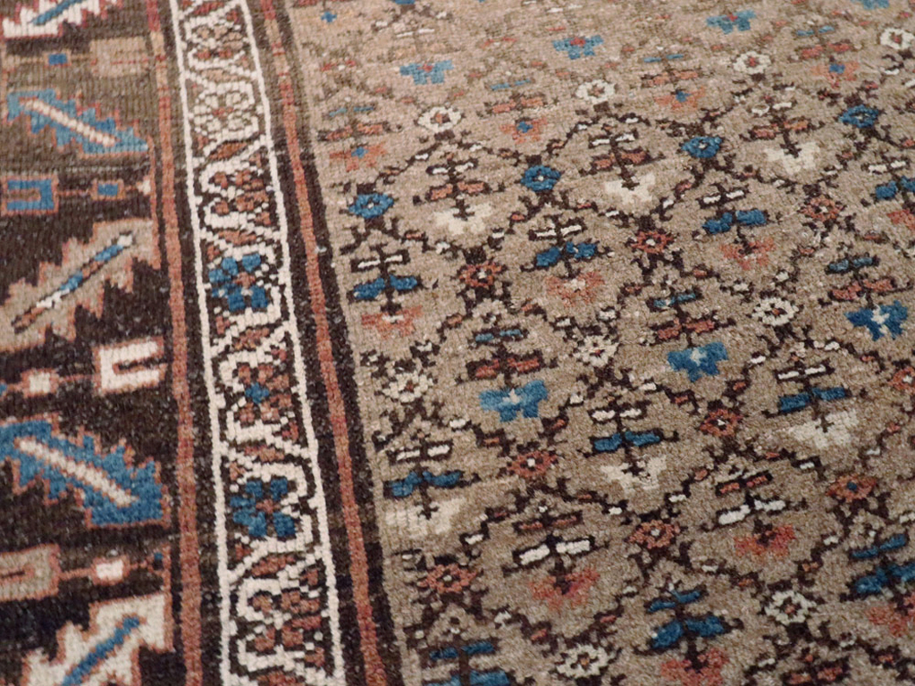 Antique Persian Kurdish Rug, No.21689 - Gsblank