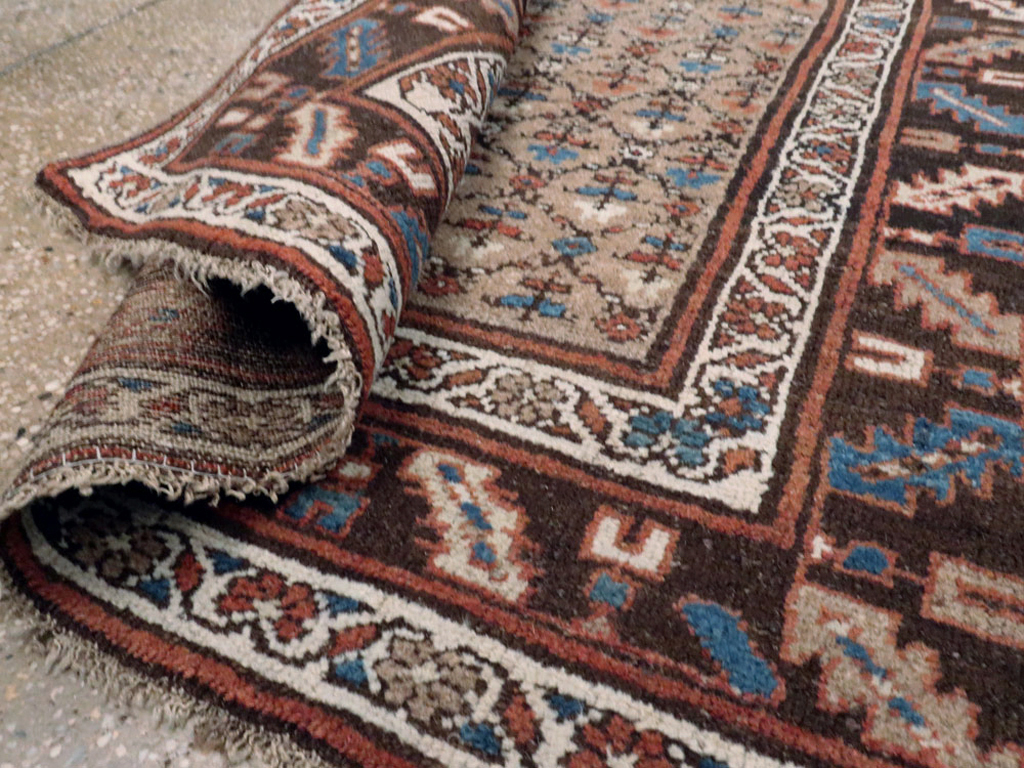 Antique Persian Kurdish Rug, No.21689 - Gsblank