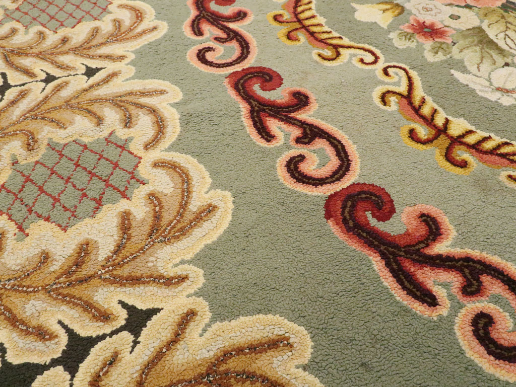 Antique American Hook Rug, No.21695 - Gsblank