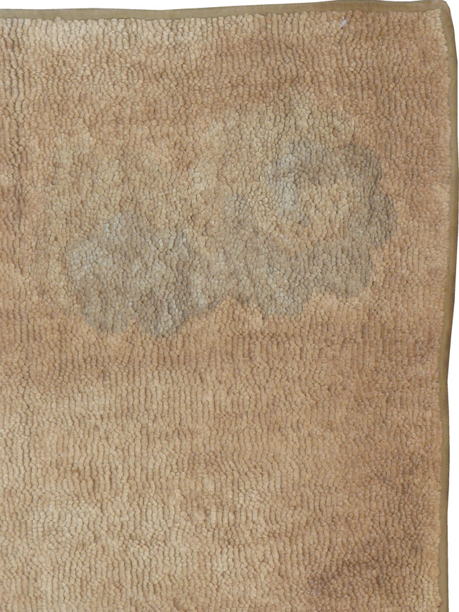 Vintage American Hooked Pictorial Accent Rug, No.21698 - Gsblank