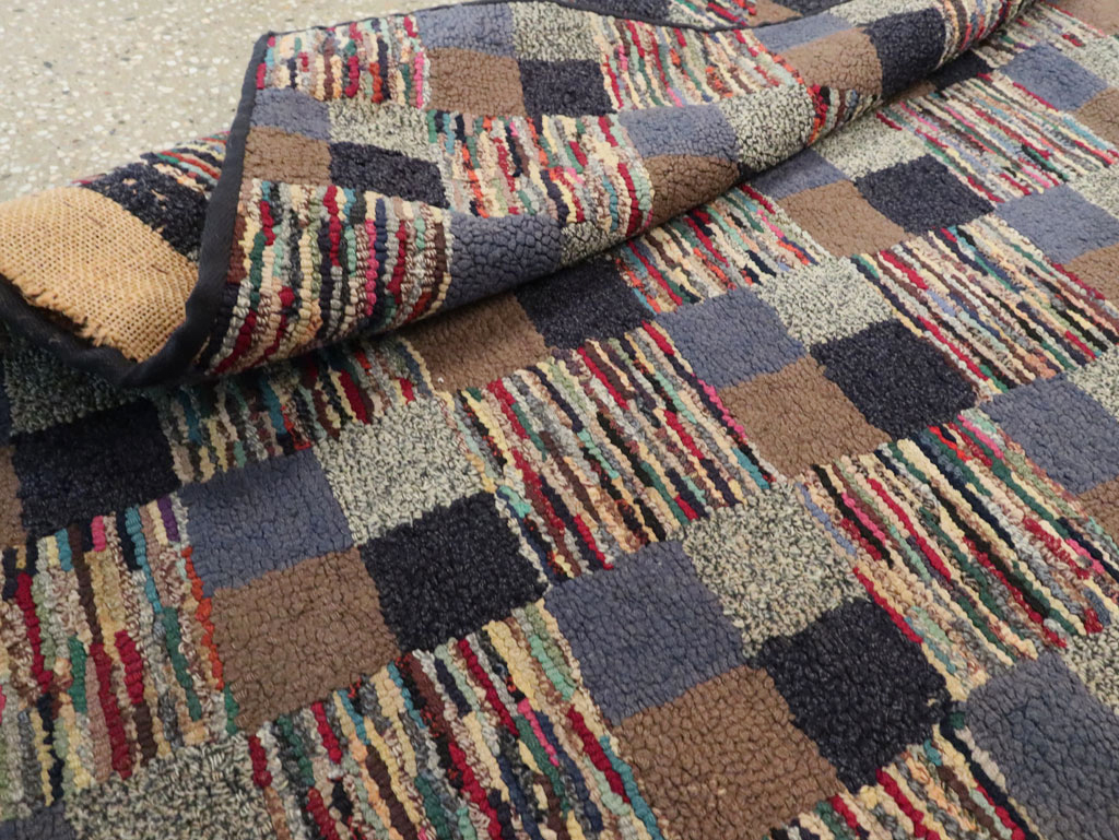 Antique American Hook Rug, No.21709 - Gsblank