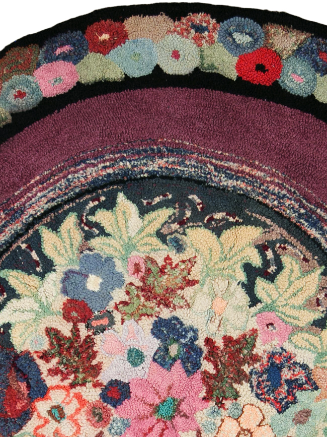 Antique American Hook Rug, No.21716 - Gsblank