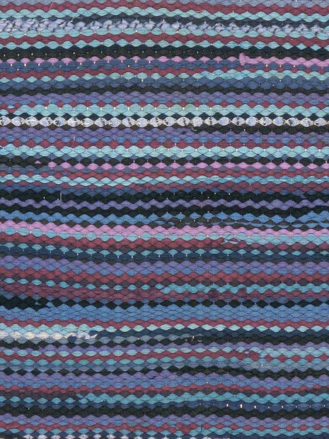 Vintage American Braid Rug, No.21717 - Gsblank