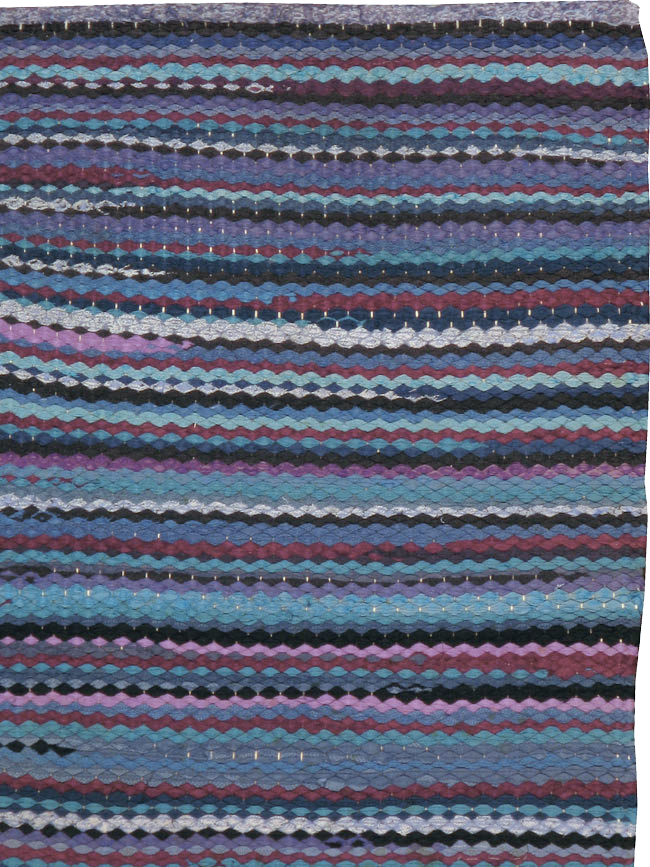 Vintage American Braid Rug, No.21717 - Gsblank