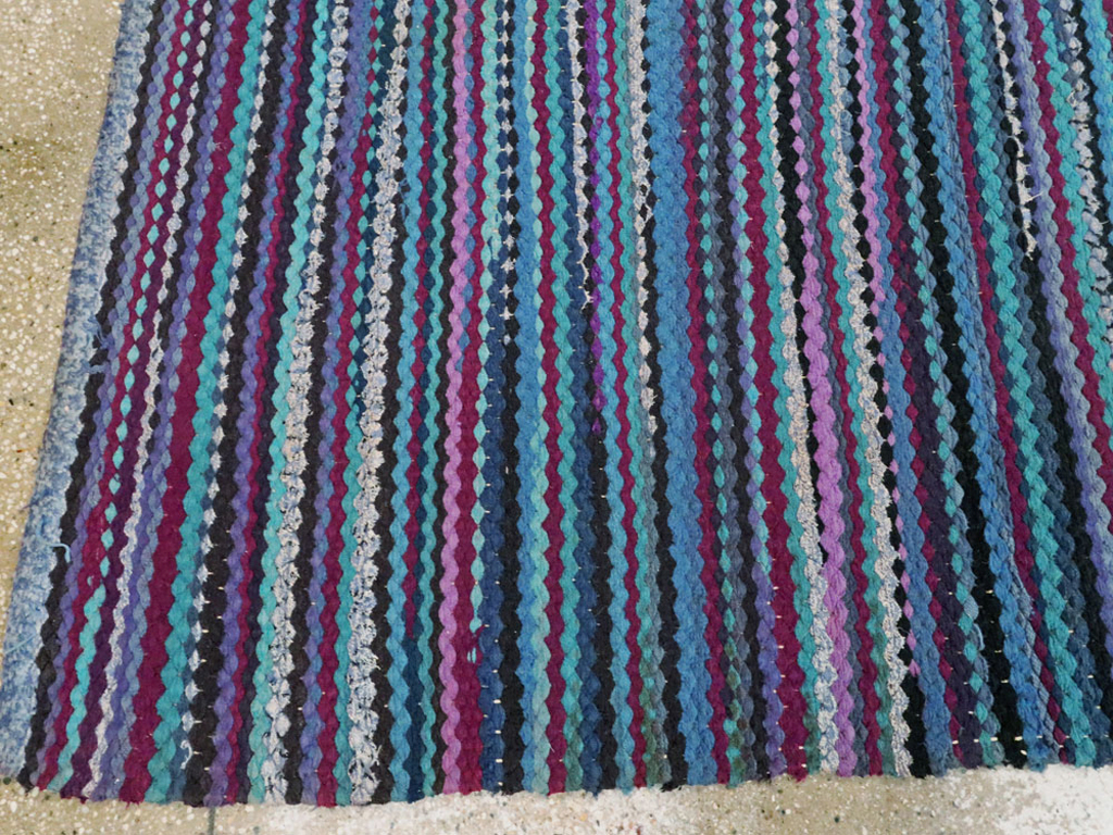 Vintage American Braid Rug, No.21717 - Gsblank