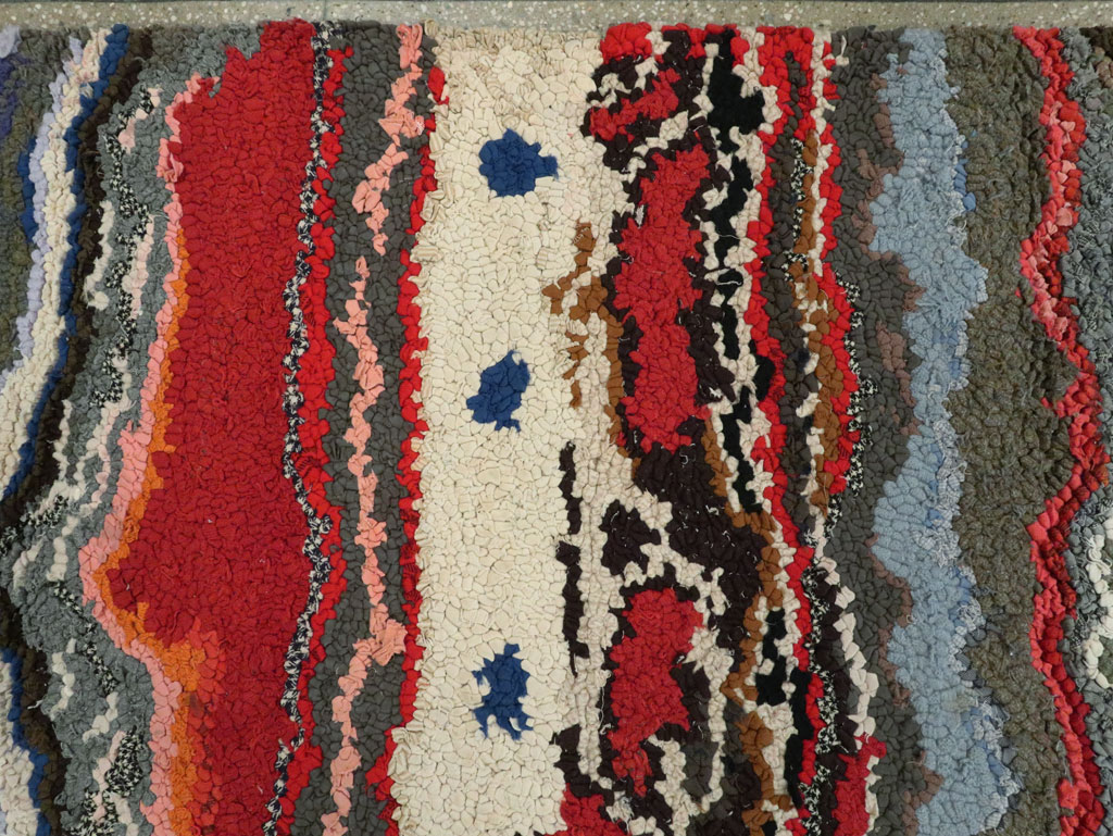 Antique American Hook Rug, No.21721 - Gsblank