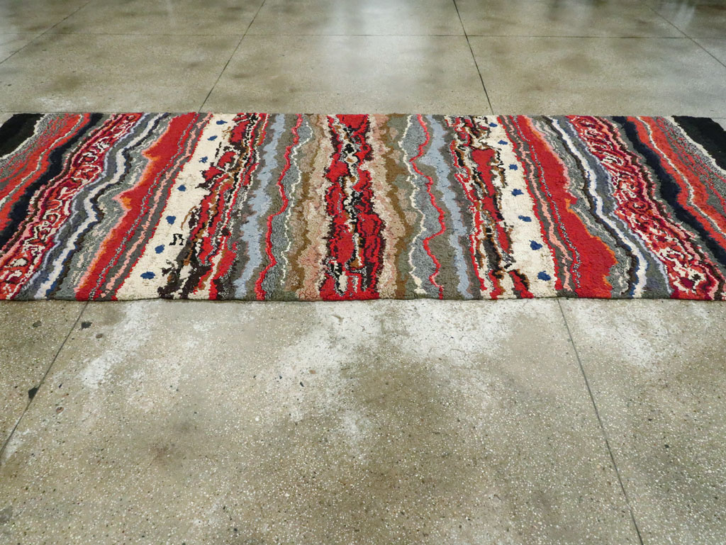 Antique American Hook Rug, No.21721 - Gsblank