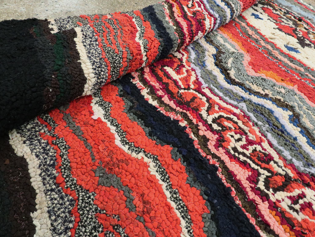 Antique American Hook Rug, No.21721 - Gsblank