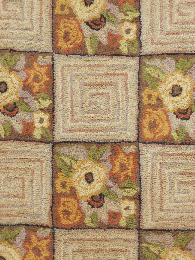 Antique American Hook Rug, No.21740 - Gsblank