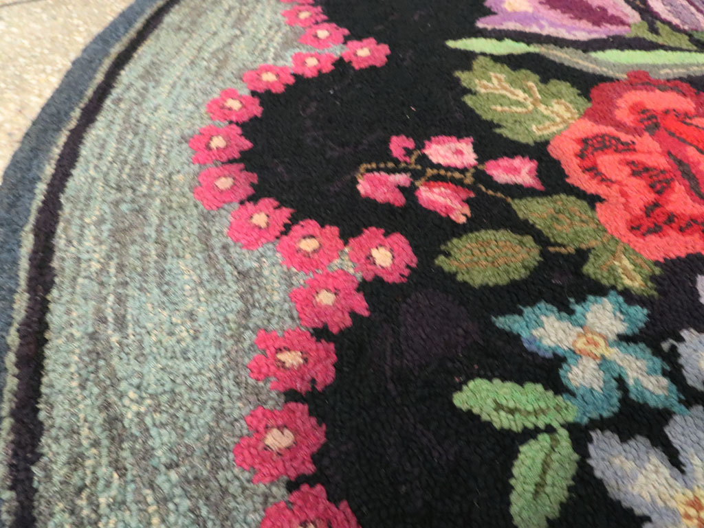 Antique American Hook Rug, No.21750 - Gsblank