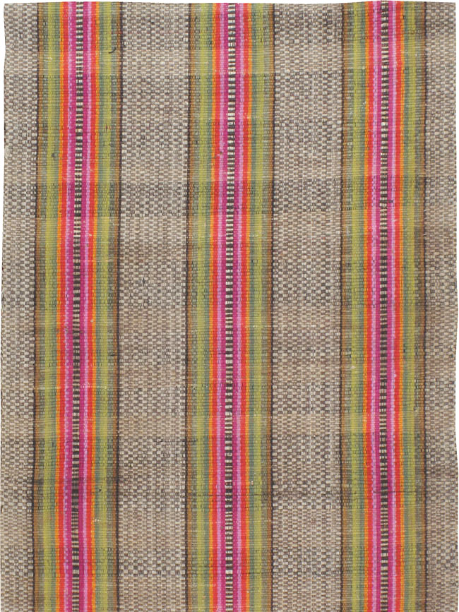 Vintage American Braid Rug, No.21753 - Gsblank