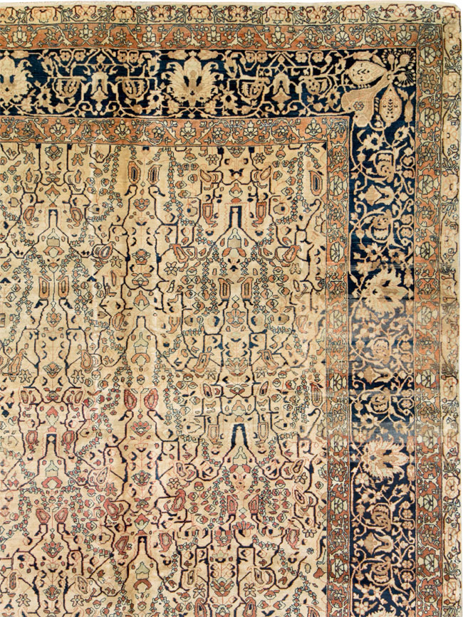 Antique Sarouk Fereghan Carpet, No.21762 - Gsblank