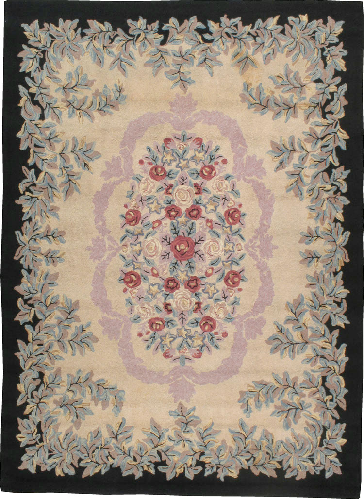 Vintage American Hooked Room Size Carpet, No.21763 - Gsblank