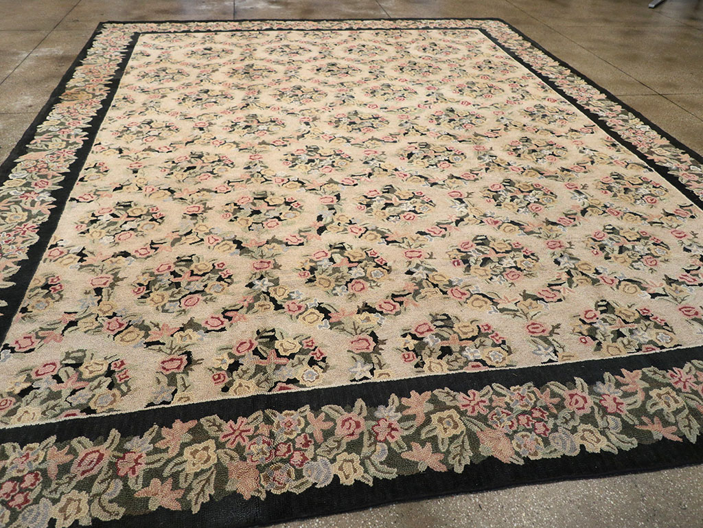 Antique American Hook Rug, No.21765 - Gsblank