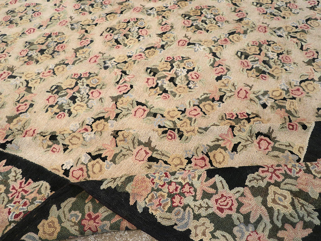 Antique American Hook Rug, No.21765 - Gsblank