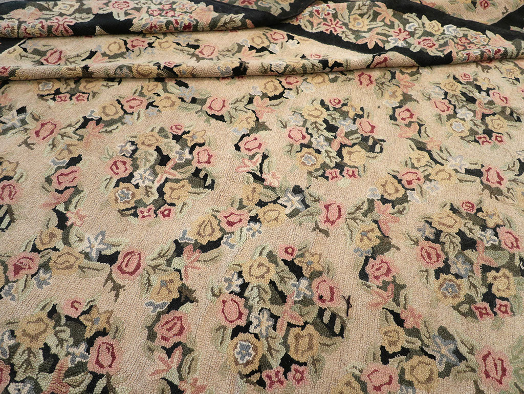 Antique American Hook Rug, No.21765 - Gsblank