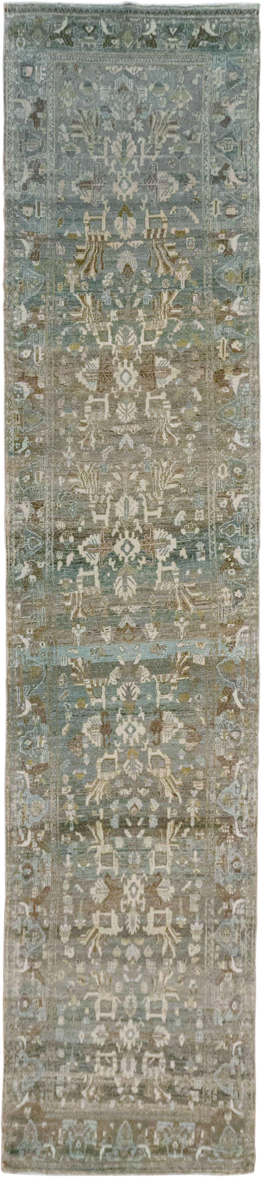 Vintage Persian Malayer Runner, No.21773 - Gsblank