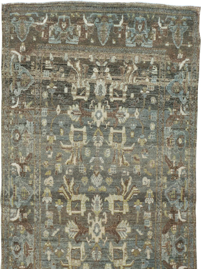 Vintage Persian Malayer Runner, No.21773 - Gsblank