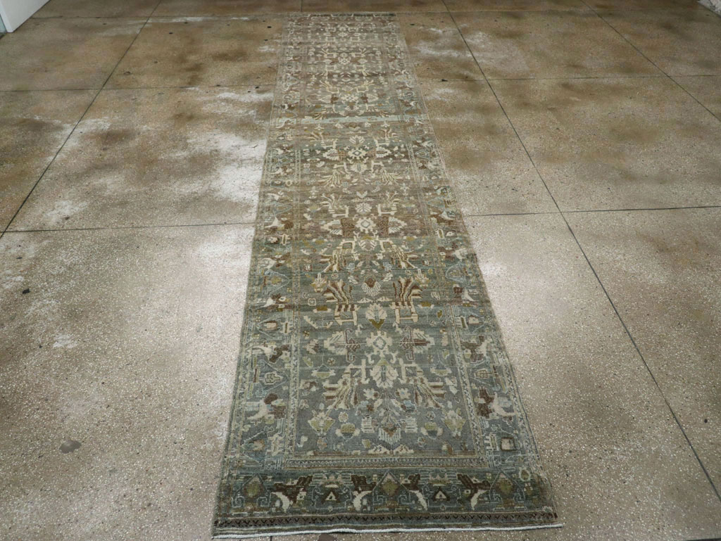 Vintage Persian Malayer Runner, No.21773 - Gsblank