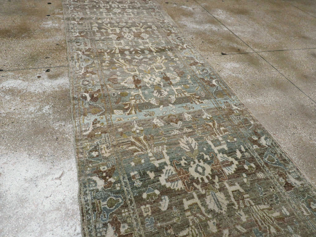 Vintage Persian Malayer Runner, No.21773 - Gsblank
