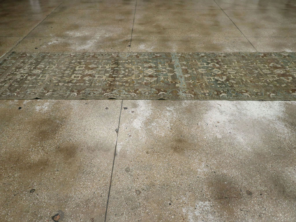 Vintage Persian Malayer Runner, No.21773 - Gsblank