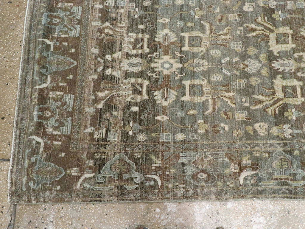 Vintage Persian Malayer Runner, No.21773 - Gsblank